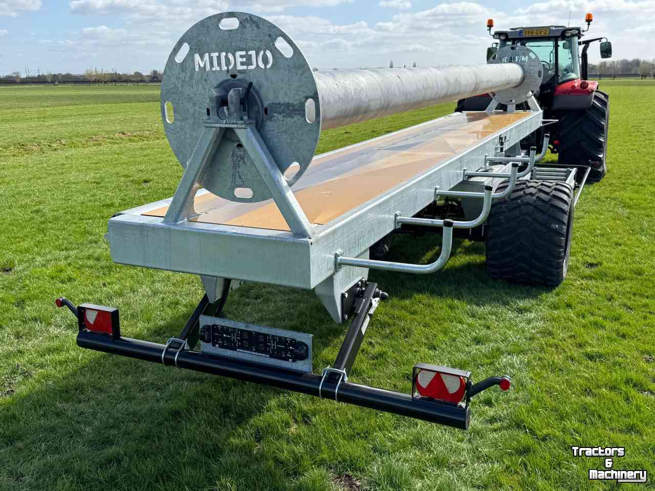 Overige mestmachines en toebehoren Midejo Winbag mestzak mestopslag winbag winsystem opslaghaspel mestzakkar haspelwagen midejo albers alligator