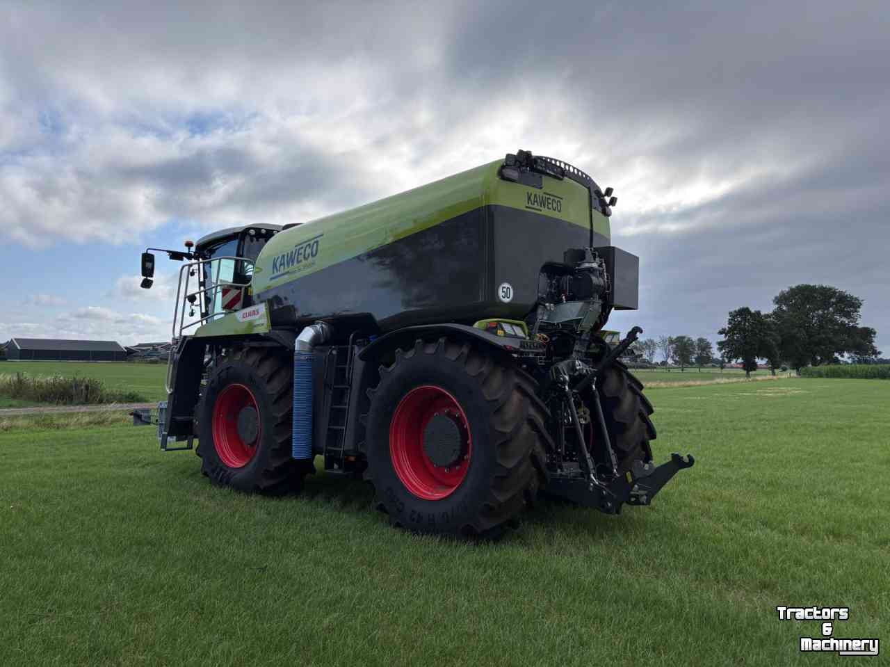 Mesttank Kaweco XERION SADDLE TRAC Opbouw