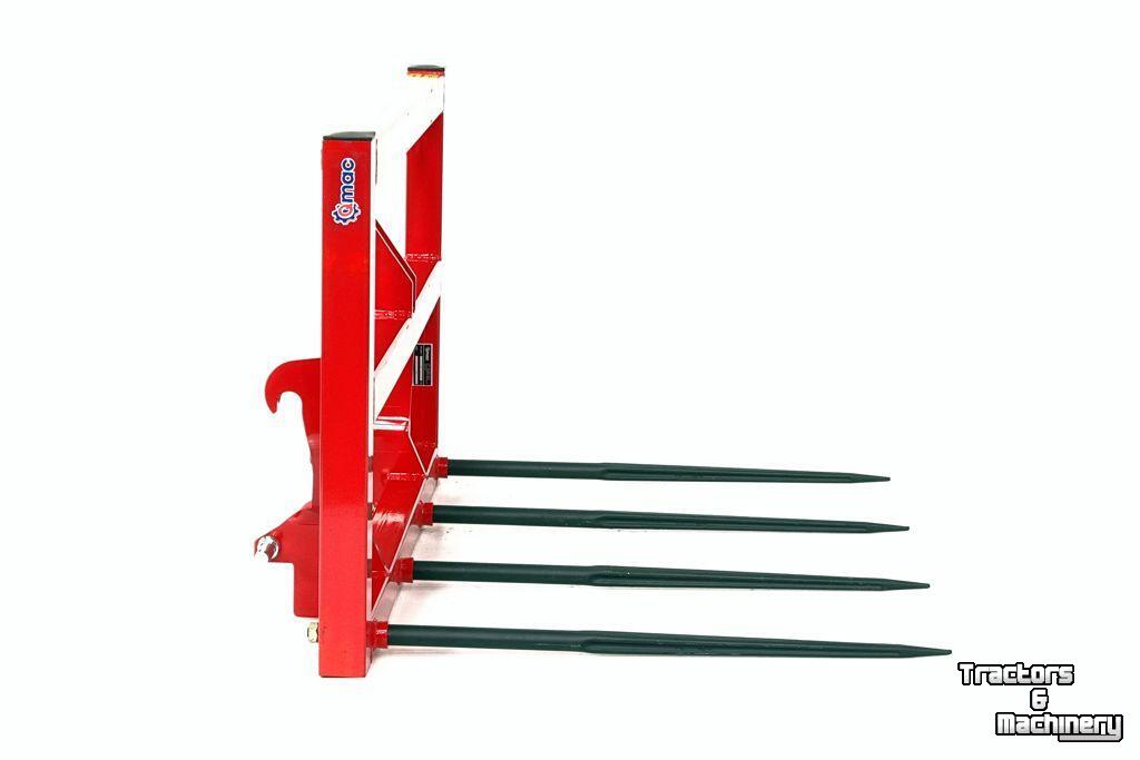 Balenprikker / Stroprikker / Balenspies Qmac 4 tands Balenvork EURO DRIEPUNT