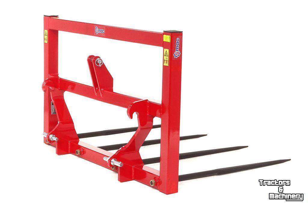 Balenklem Qmac 4 tands Balenvork EURO DRIEPUNT