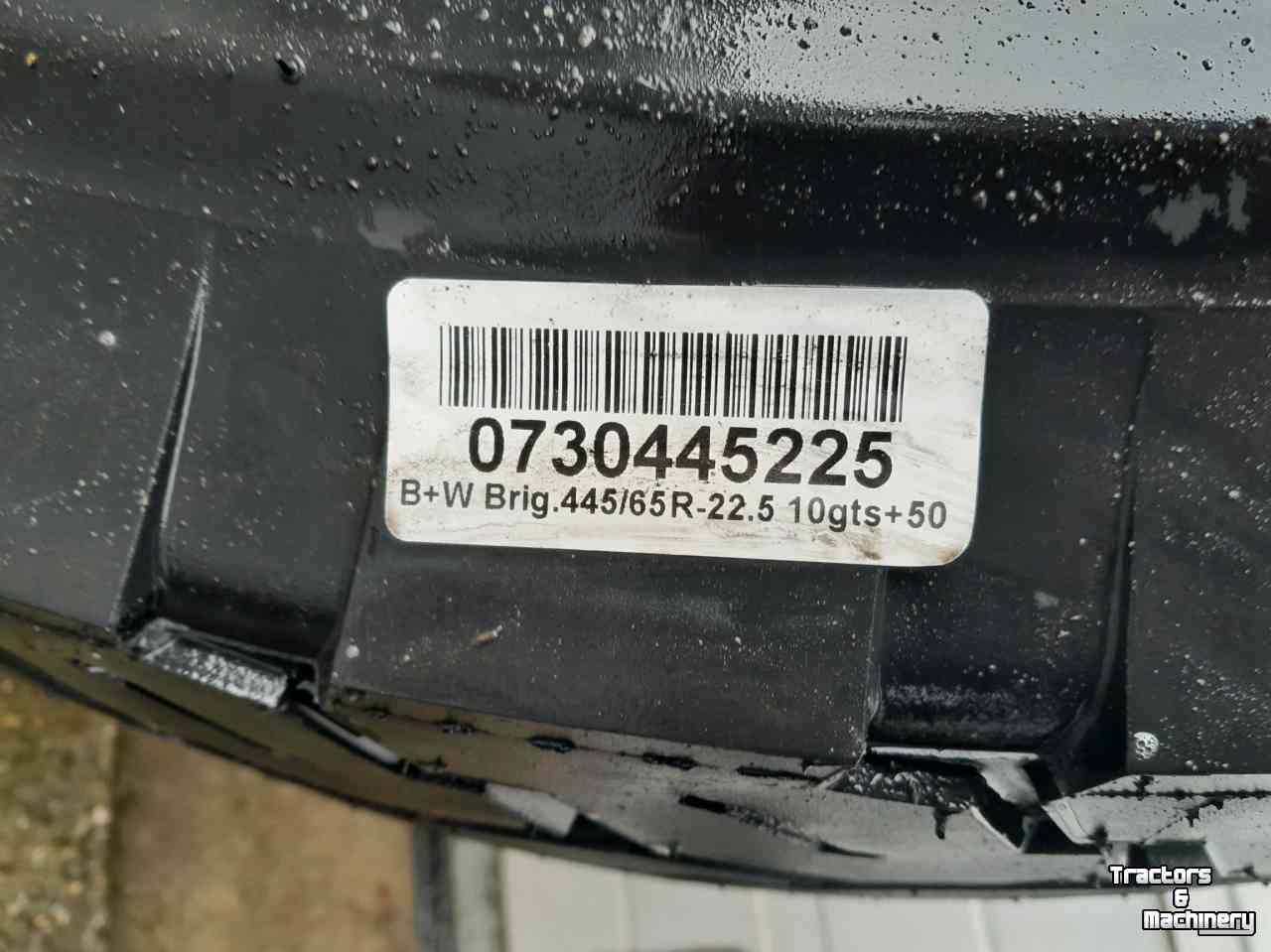 Wielen, Banden, Velgen & Afstandsringen Bridgestone 445/65XR22,5  Wiel
