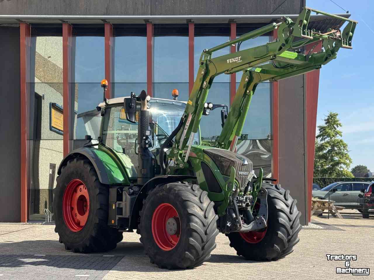 Tractor / Trekker Fendt 718 vario Power S4 Fronthef Fendt Frontlader 5X90