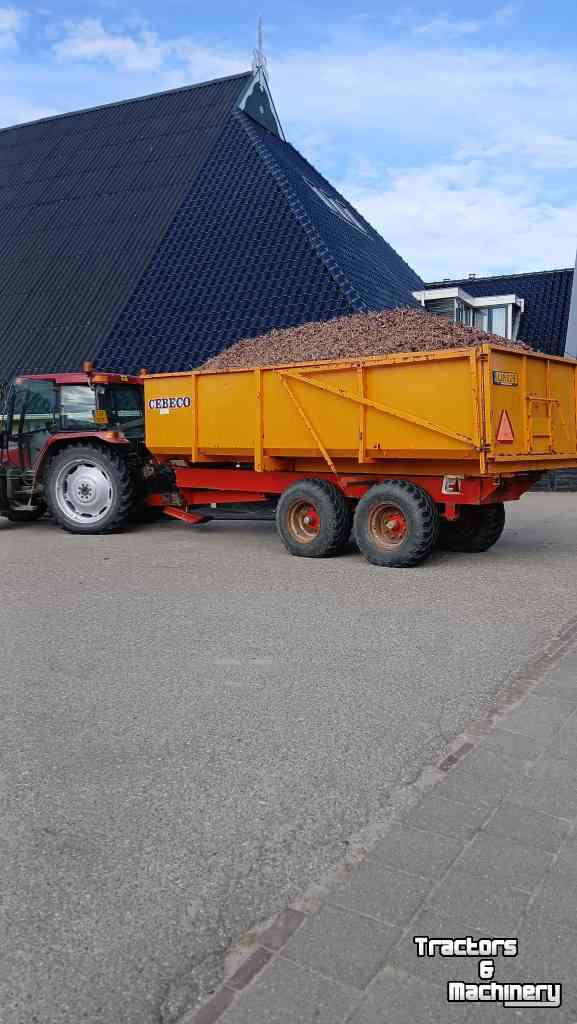 Kipper / Kiepwagen / Landbouwkipper Cebeco CT 125 met geveerd tandem