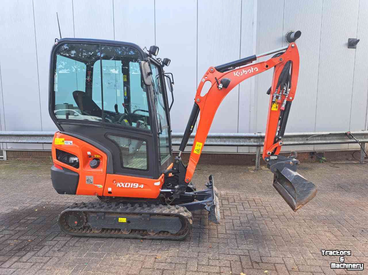 Mini-graver / Mini-graafmachine Kubota KX019-4