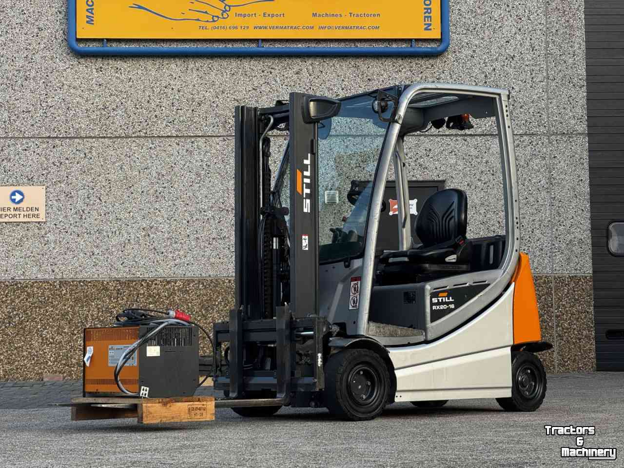 Heftruck Still RX20-16P Elektrisch  NIHO freelift mast