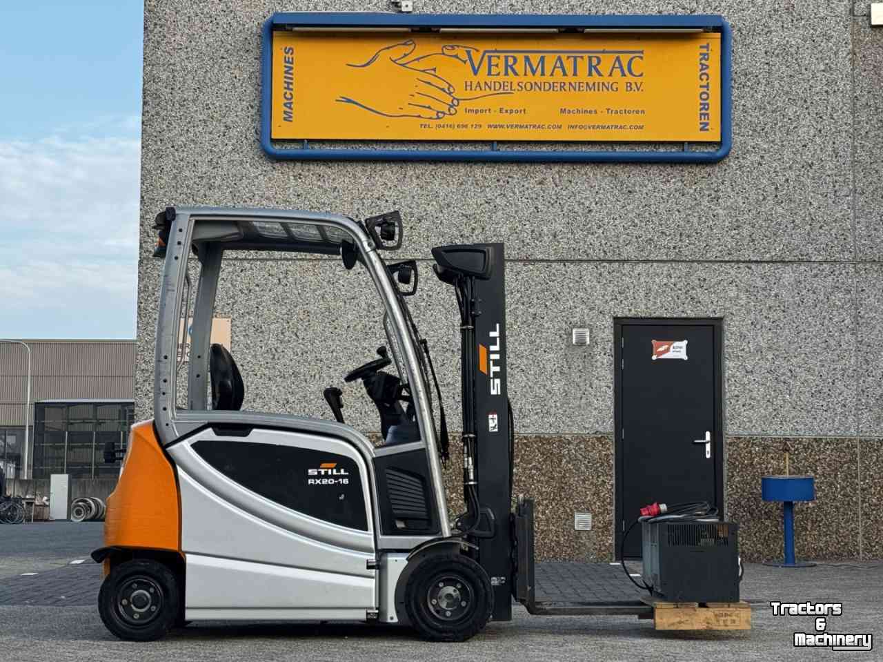 Heftruck Still RX20-16P Elektrisch  NIHO freelift mast