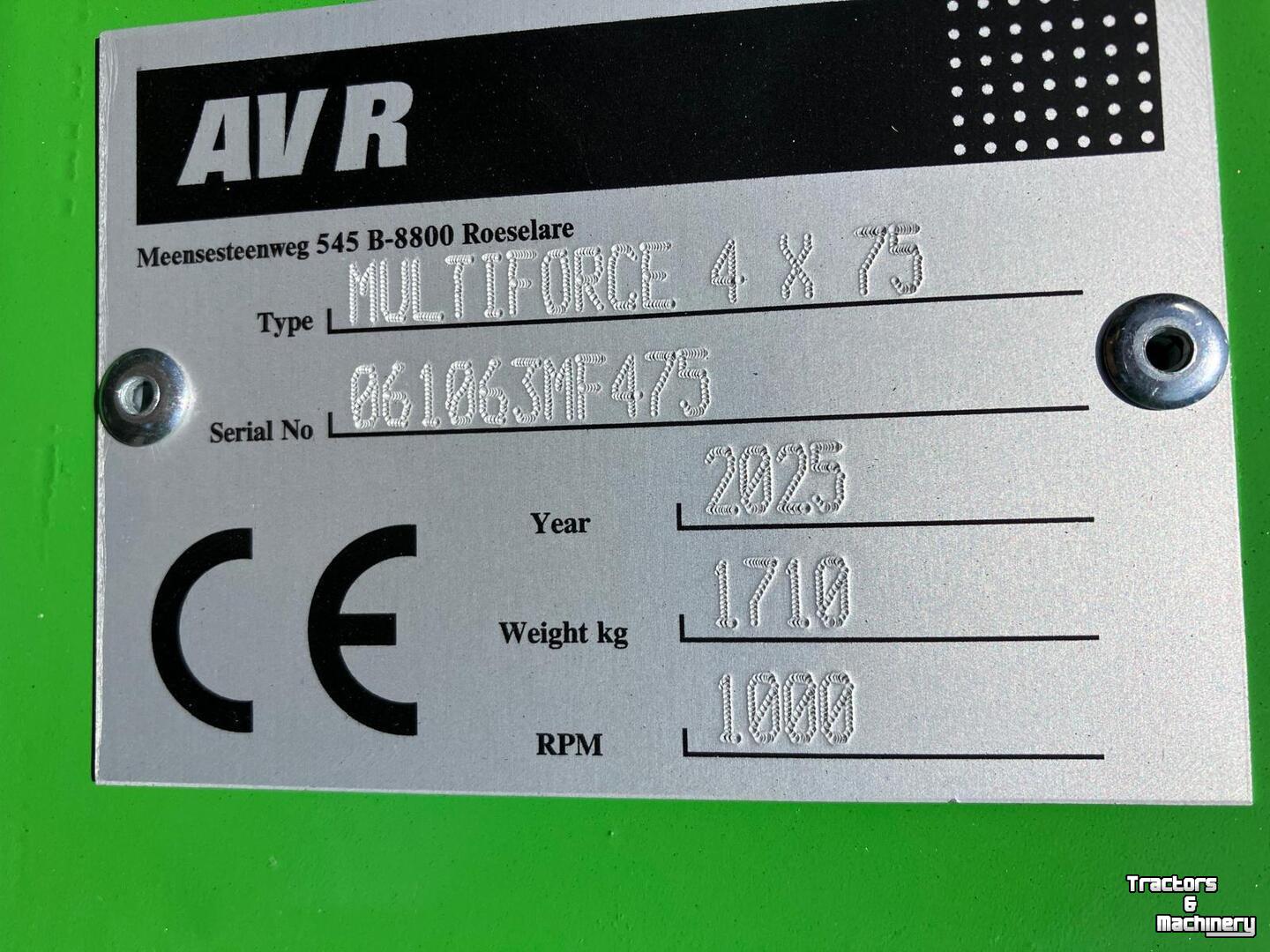 Rijenfrees AVR MultiForce