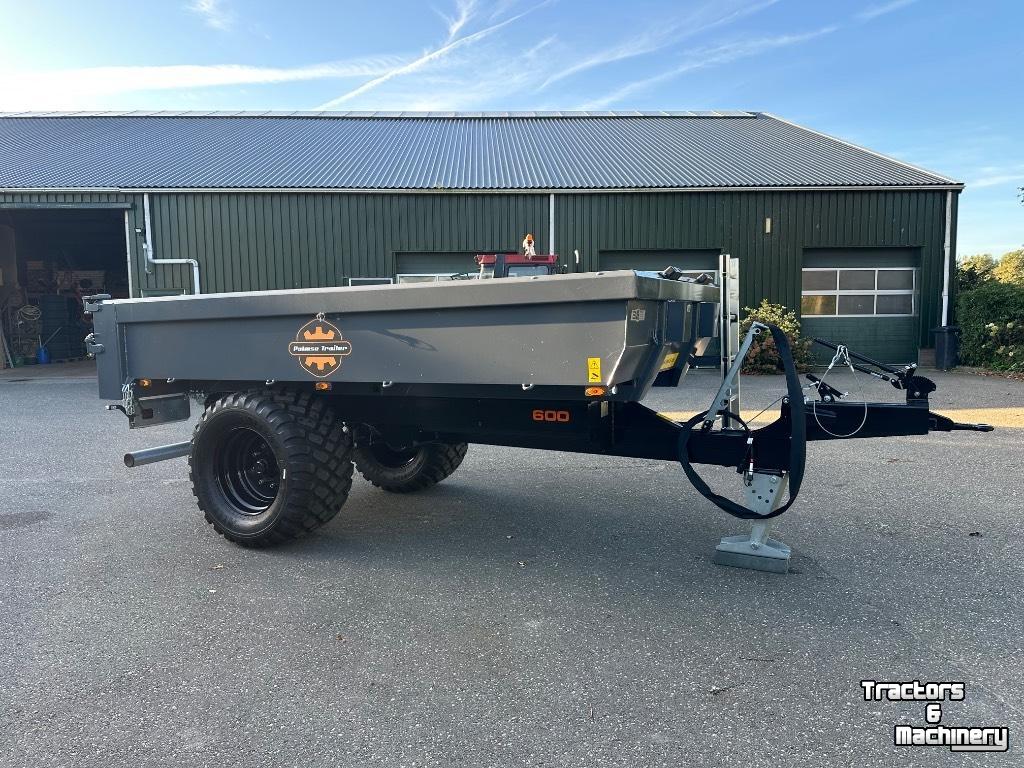 Kipper / Kiepwagen / Landbouwkipper Palmse Trailer PT600E-1A bakkenwagen bakkenkar kipper mobiele