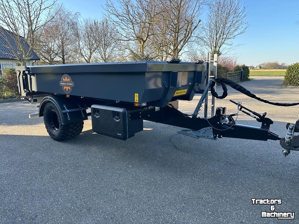 Kipper / Kiepwagen / Landbouwkipper Palmse Trailer PT600E-1A bakkenwagen bakkenkar kipper dumper