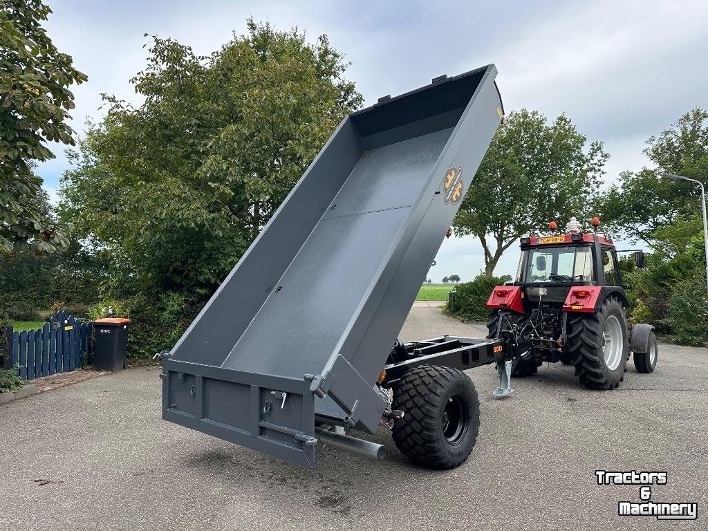 Kipper / Kiepwagen / Landbouwkipper Palmse Trailer PT600E-1A bakkenwagen bakkenkar kipper mobiele