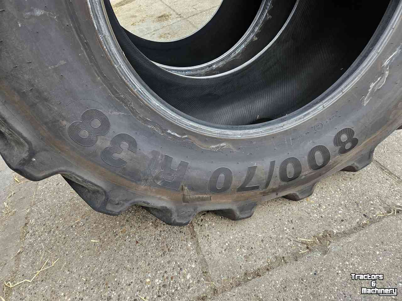 Wielen, Banden, Velgen & Afstandsringen Mitas 800/70R38 SFT. 58 mm profiel!