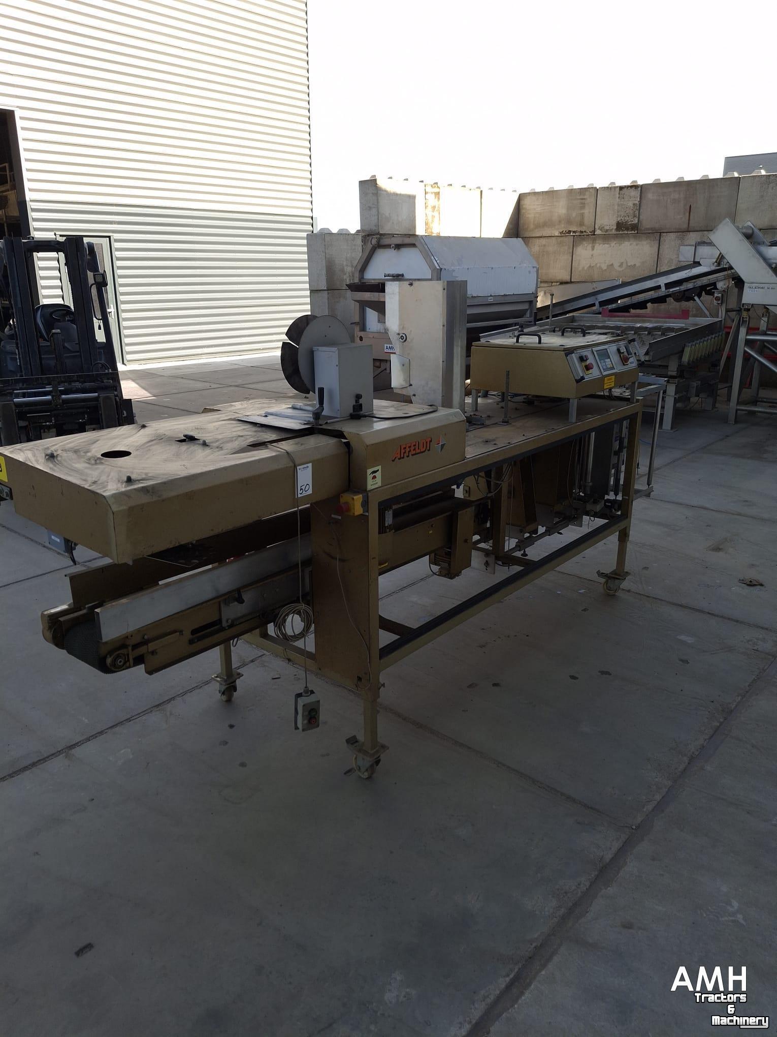 Overige inschuurmachines en toebehoren Affeldt Foliestraat  Affeldt folie rol verpakkingsmachine, PE verpackungsmachine