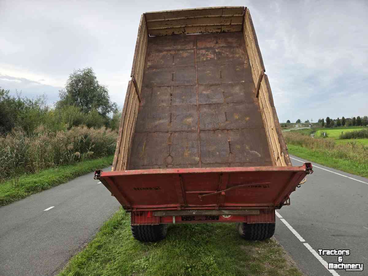 Kipper / Kiepwagen / Landbouwkipper Record Record SP 60 3 zijdige kipper 6 ton