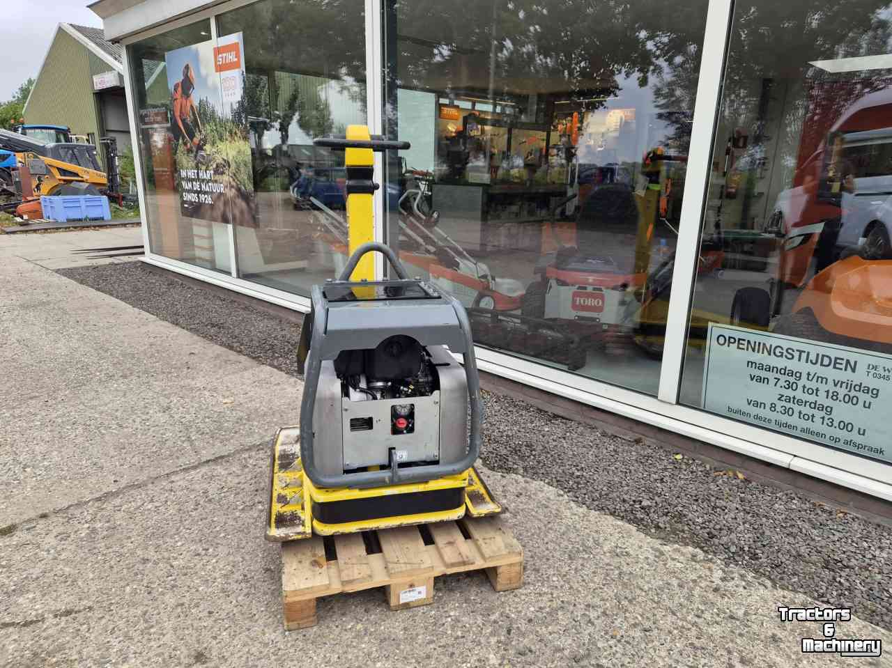 Trilplaten Wacker Neuson DPU 6555