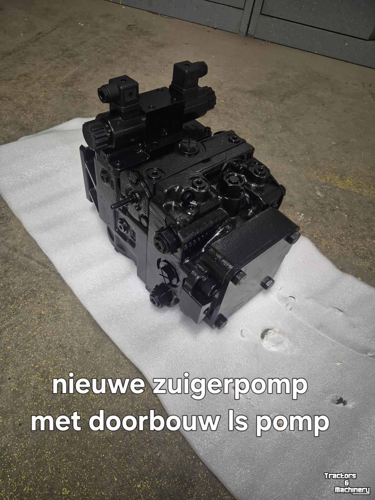 Diverse gebruikte onderdelen Herder Nieuwe pomp voor afzuiging