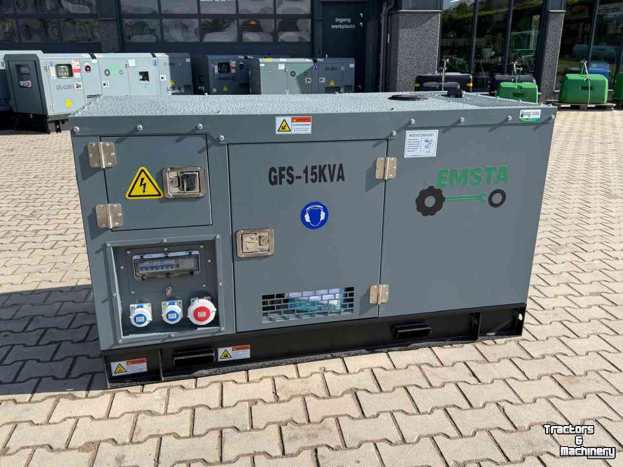 Aggregaat / Generator  Emsta 15kva t/m 150Kva
