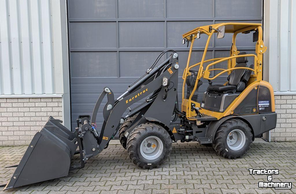 Shovel / Wiellader / Kniklader Eurotrac w11 shovel loader miniloader