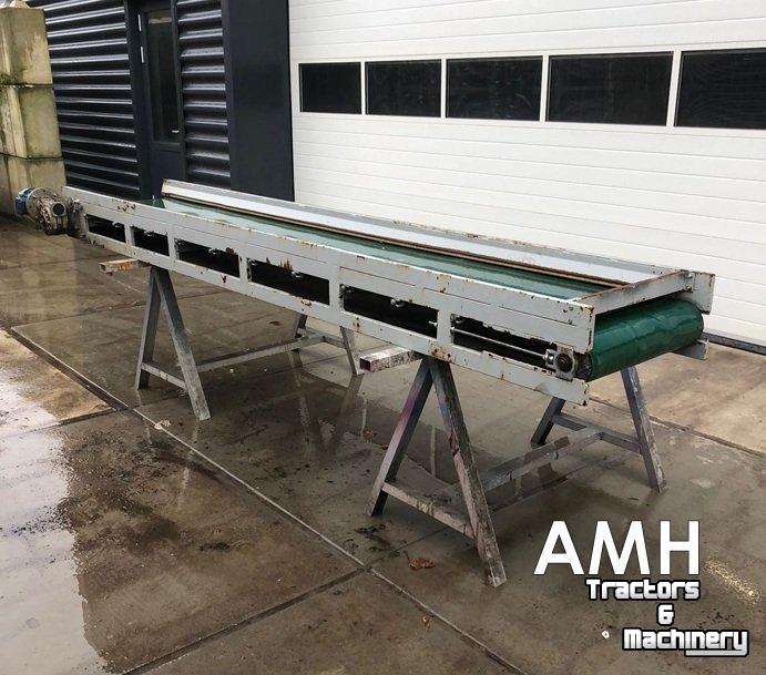 Transportband  3500X600 TRANSPORTBAND VLAKKE BAND FLAT BELT CONVEYOR BELT FLACHBAND FÖRDERBAND