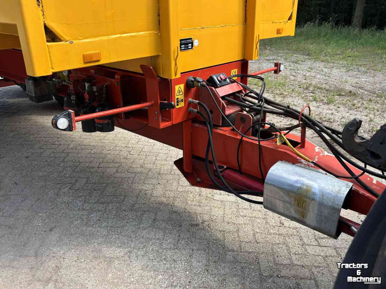 Kipper / Kiepwagen / Landbouwkipper Veenhuis 15000 kieper kipper silage bagger