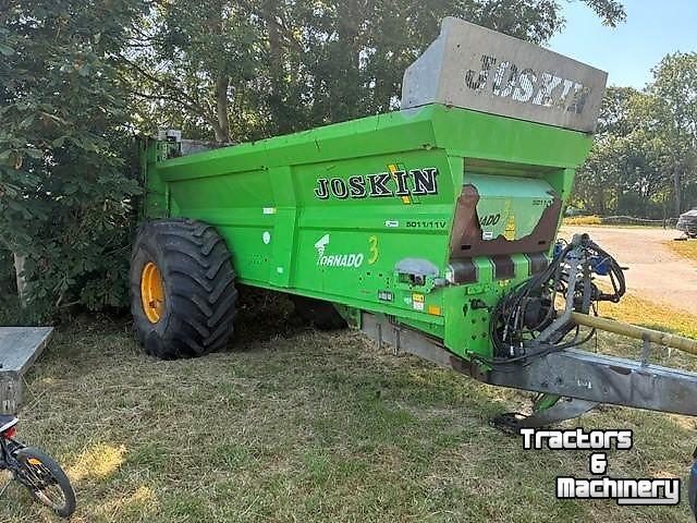 Mestverspreider / Stalmeststrooier Joskin Tornado T 5011/11 V