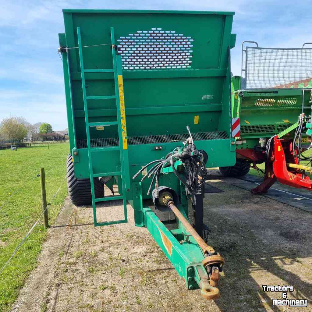 Mestverspreider / Stalmeststrooier Tebbe HS 120 universeel breedstrooier, mestverspreider, meststrooier