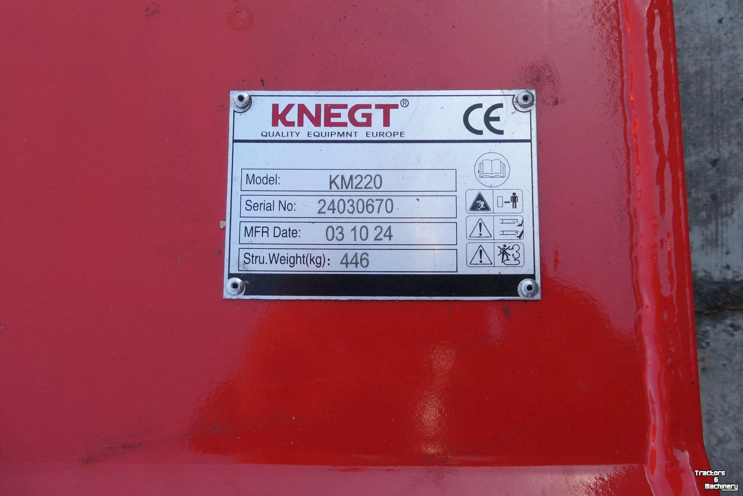 Maaier Knegt Klepelmaaier 220  ACTIE