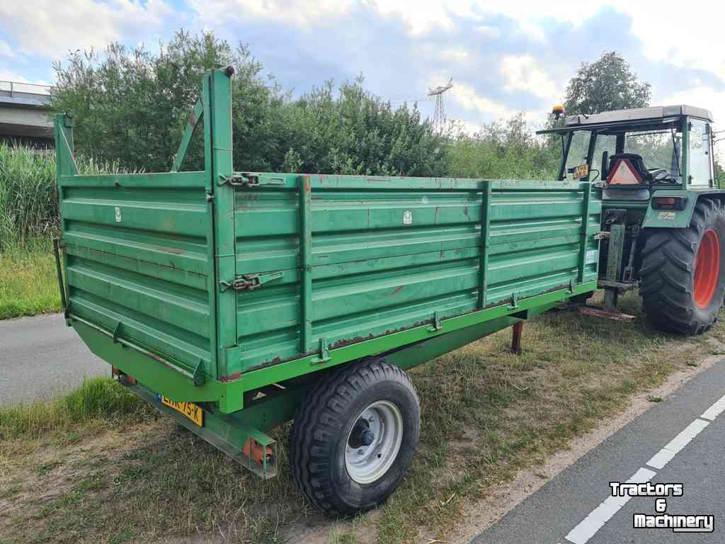 Kipper / Kiepwagen / Landbouwkipper Coenders 5 tons kipper met opzetborden