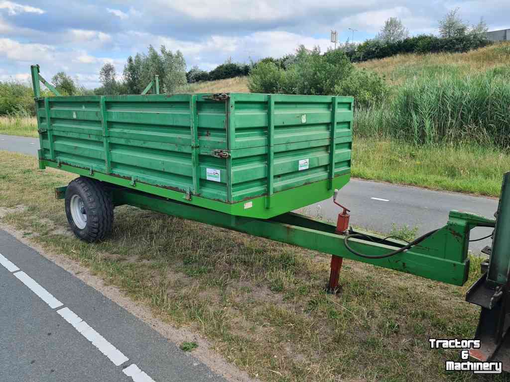 Kipper / Kiepwagen / Landbouwkipper Coenders 5 tons kipper met opzetborden