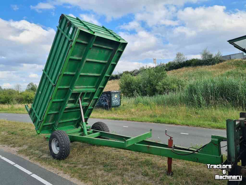 Kipper / Kiepwagen / Landbouwkipper Coenders 5 tons kipper met opzetborden