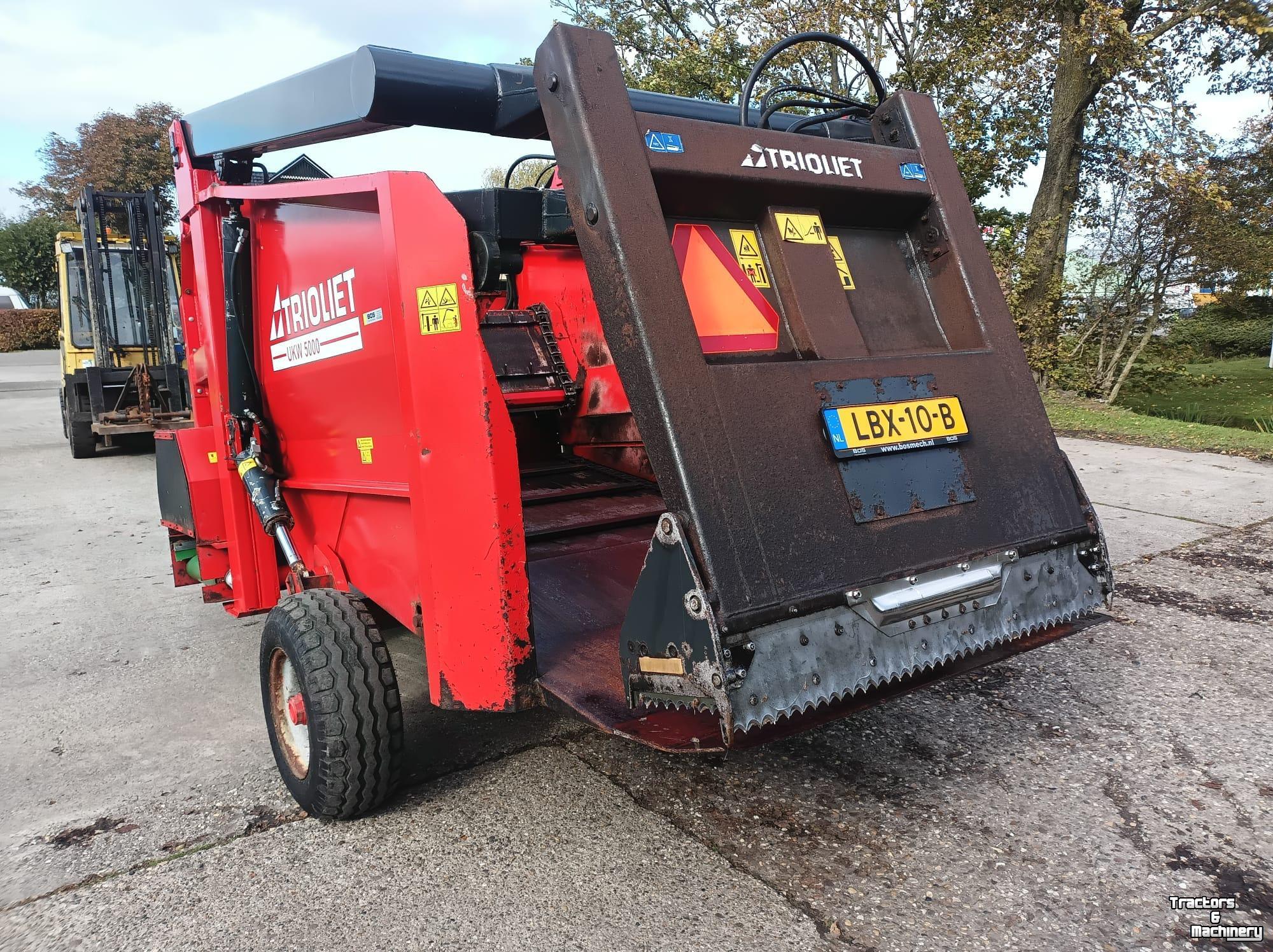 Voeruitkuilwagen Trioliet UKW 5000
