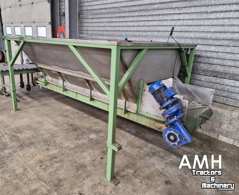Transportband  Bunker met uitvoerband, Dosierbunker mit Austragsband