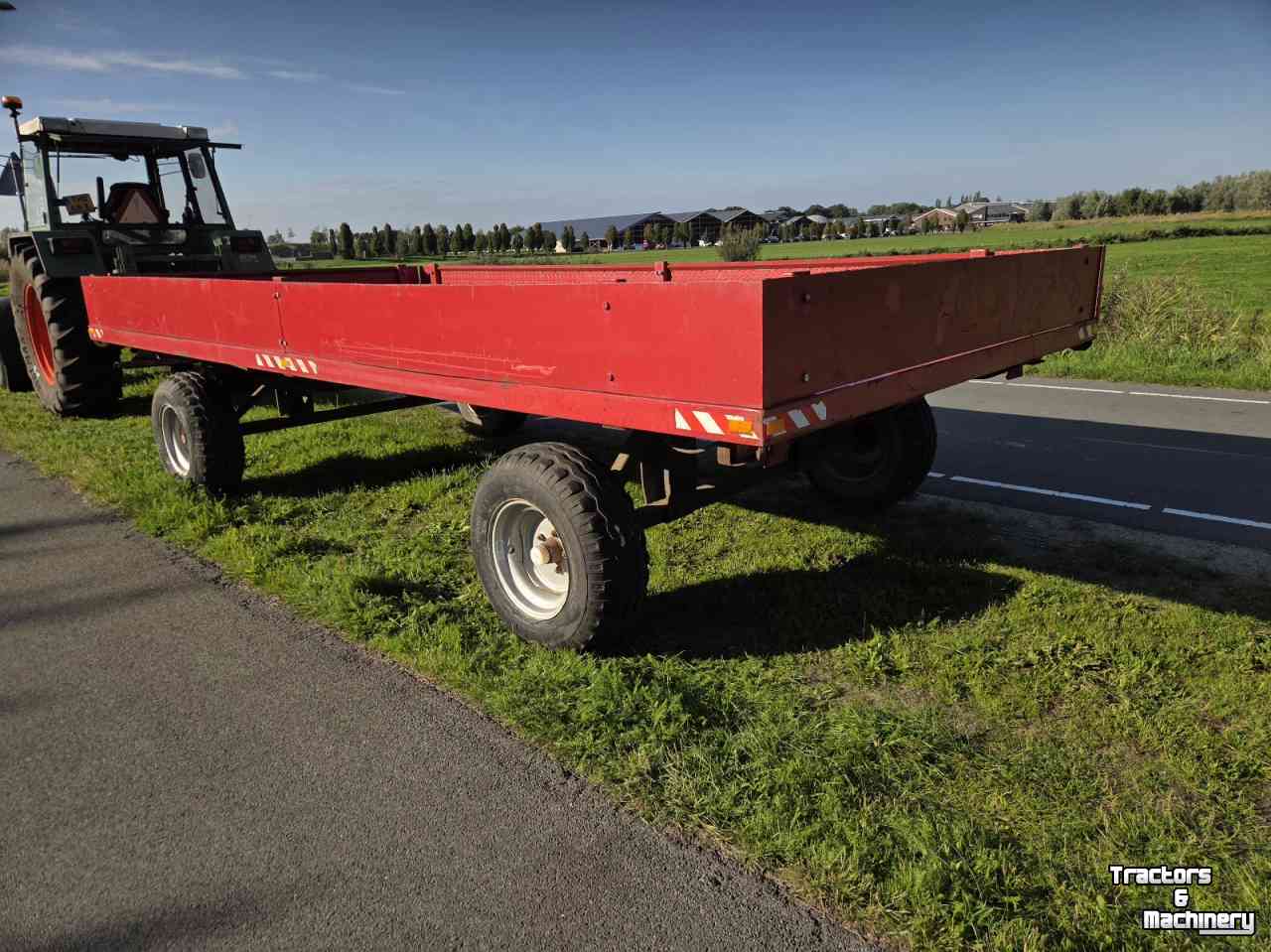 Vierwielige wagen / Landbouwwagen Kersten 6 tons landbouwwagen 520x245cm bakke wagen