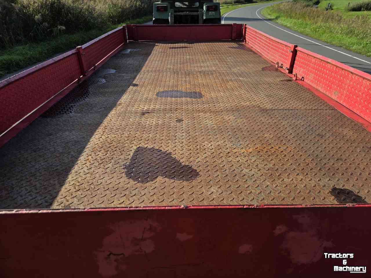 Vierwielige wagen / Landbouwwagen Kersten 6 tons landbouwwagen 520x245cm bakke wagen