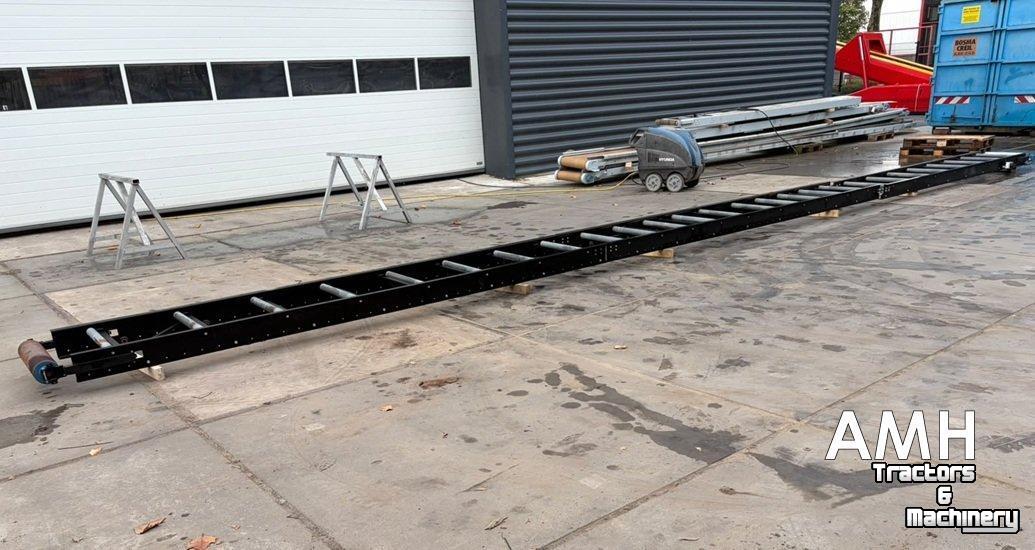 Transportband  12430X550 TRANSPORTBAND VLAKKE BAND FLAT BELT CONVEYOR BELT FLACHBAND FÖRDERBAND