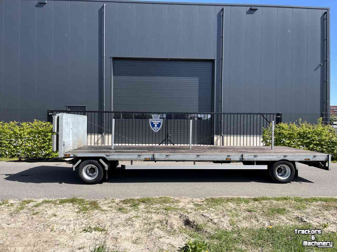 Getrokken truck-aanhanger  Kuiper KD7002 Schamel aanhanger luchtgeremd