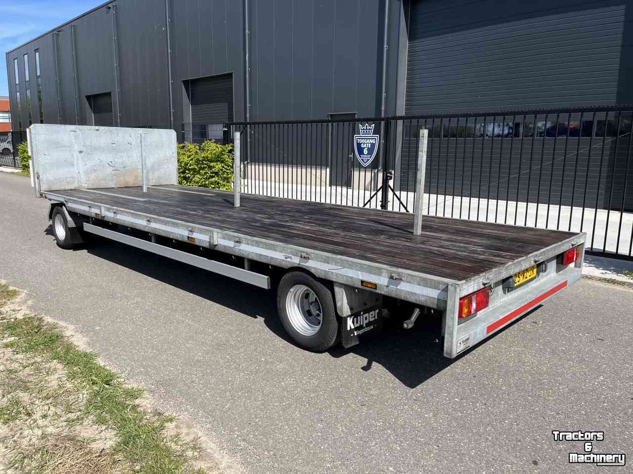 Getrokken truck-aanhanger  Kuiper KD7002 Schamel aanhanger luchtgeremd
