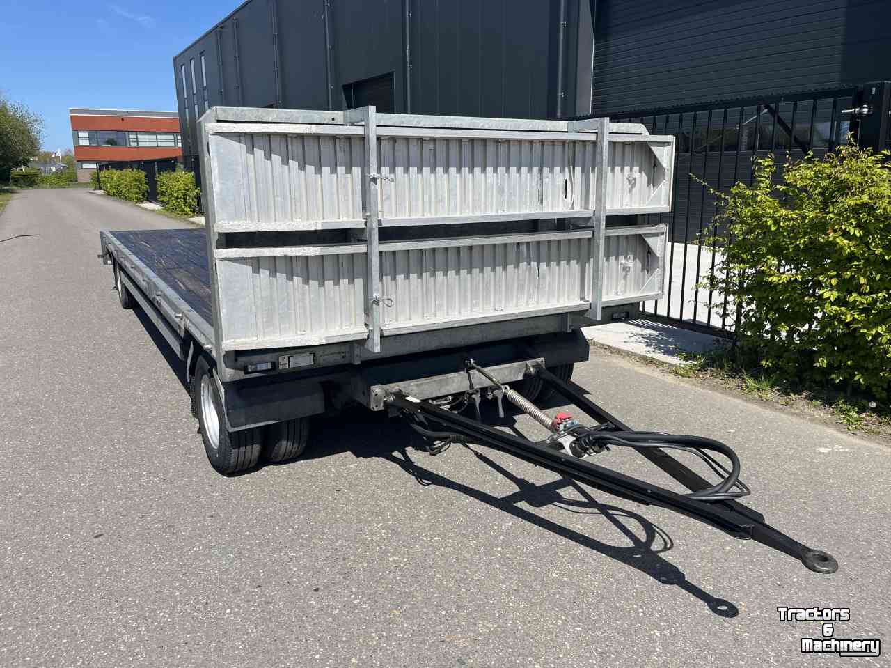 Getrokken truck-aanhanger  Kuiper KD7002 Schamel aanhanger luchtgeremd