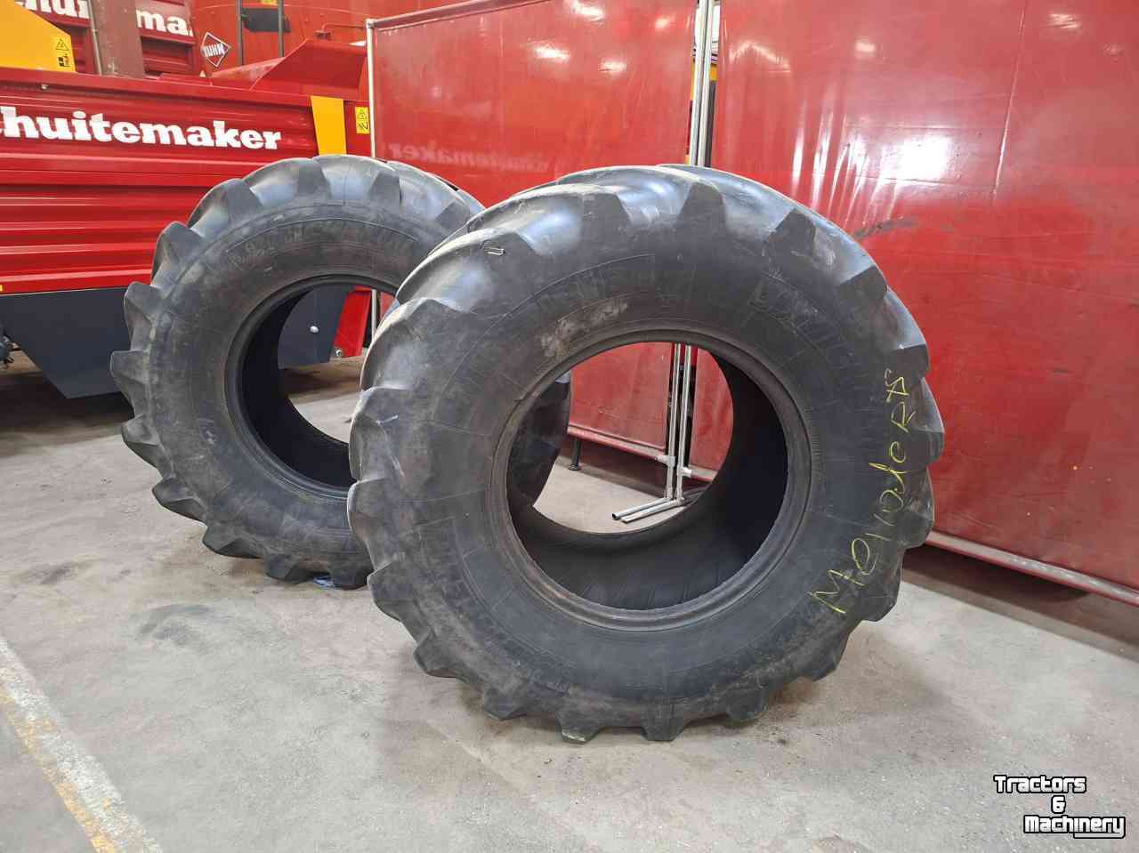 Wielen, Banden, Velgen & Afstandsringen Michelin 540/65R24 MultiBIB