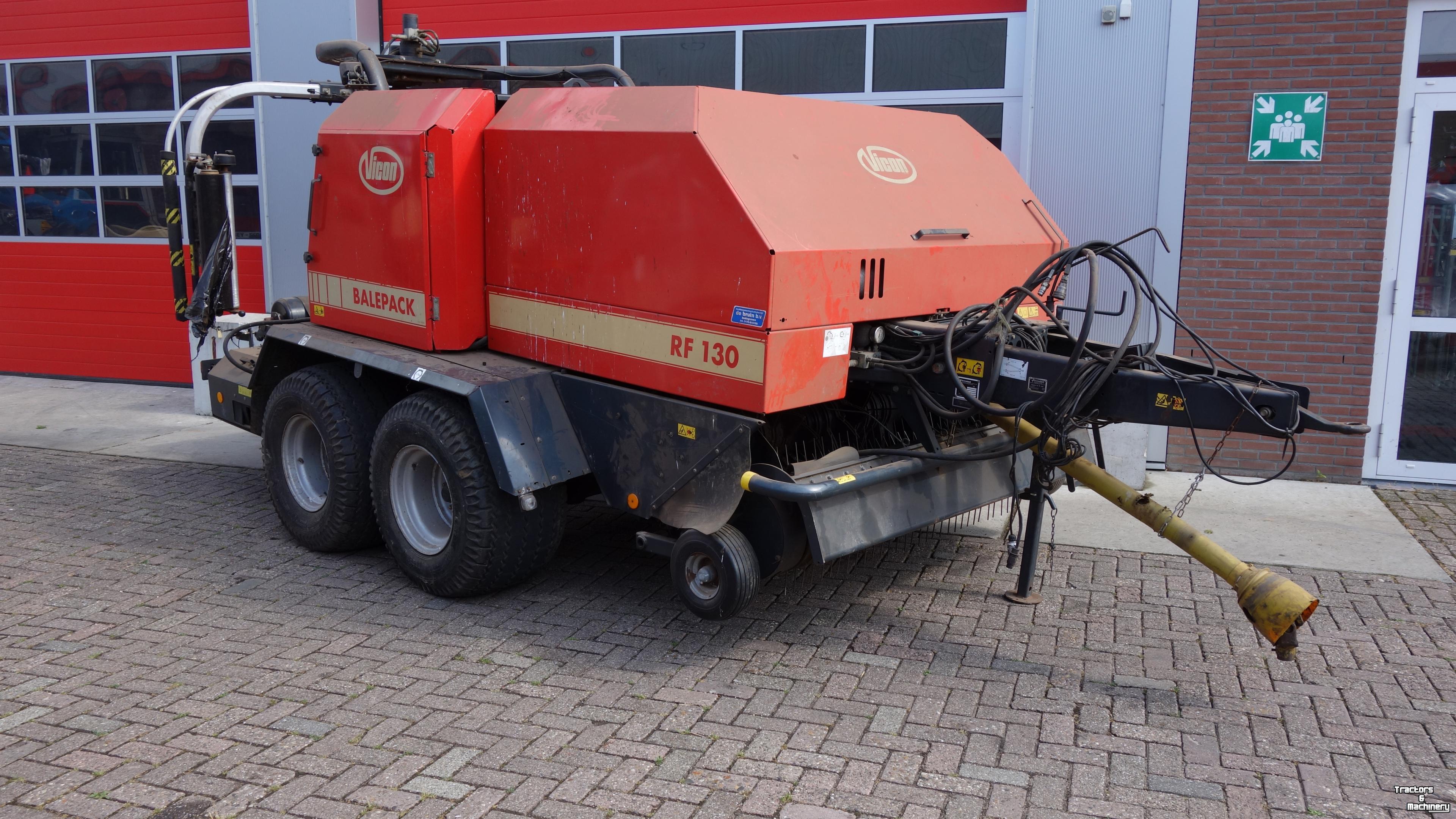 Persen / Balenpers / Pakkenpers Vicon VICON RF130 RONDEBALENPERS-WIKKELCOMBI