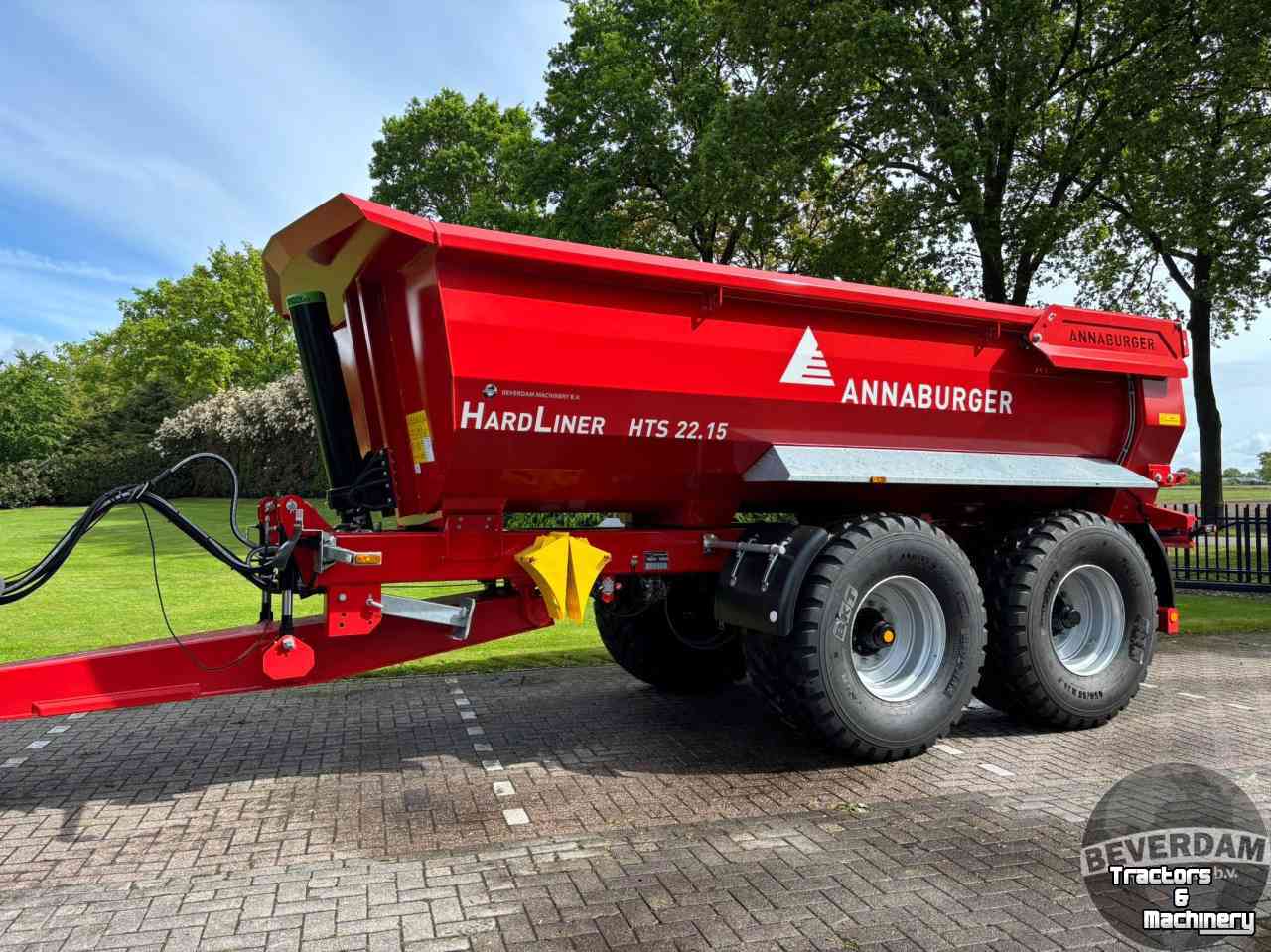 Gronddumper / Zandkipper / Grondverzetkipwagen / Dumper Annaburger Hardliner HTS 22.15