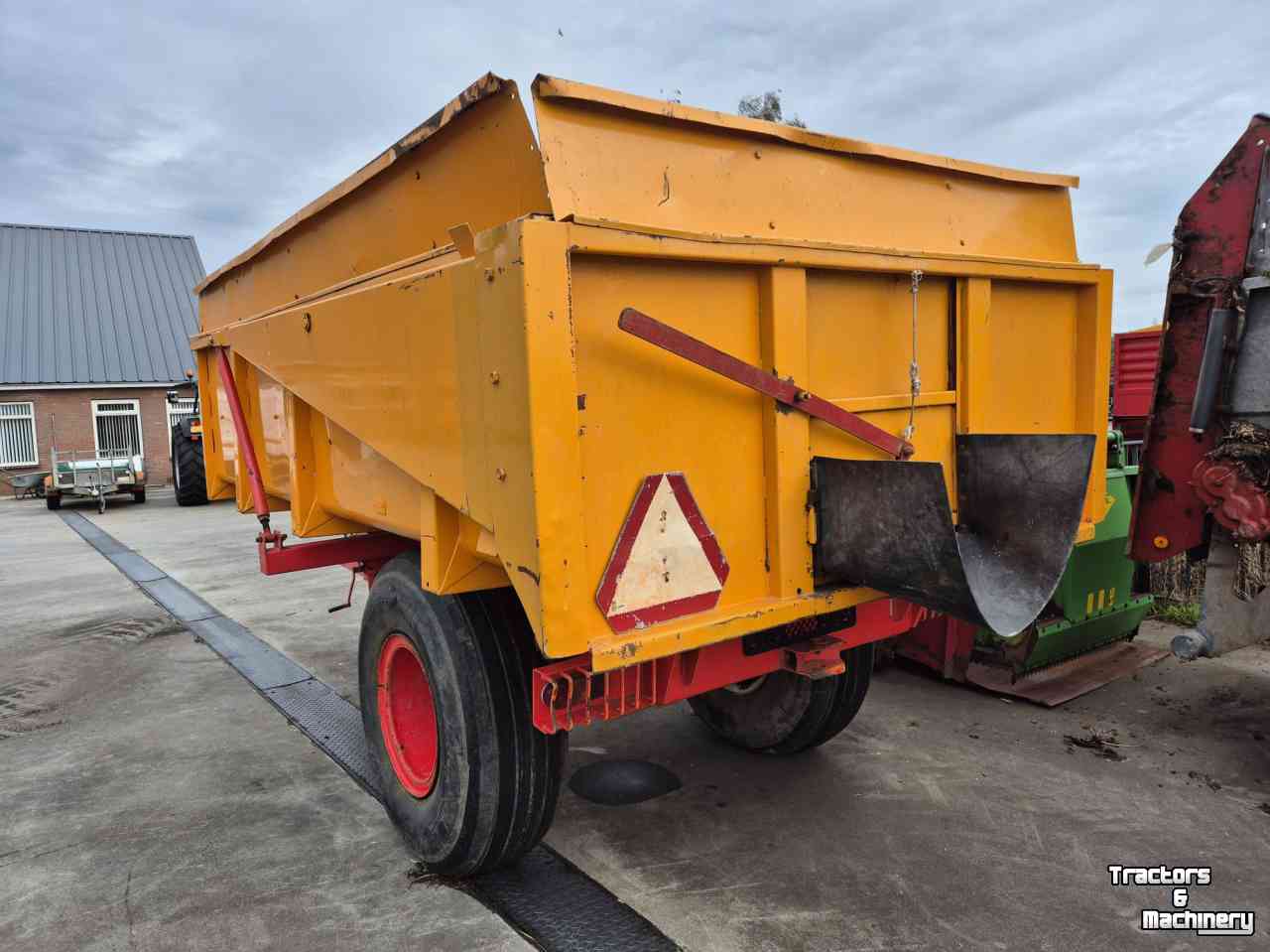 Kipper / Kiepwagen / Landbouwkipper  Landbouwkipper 8 ton