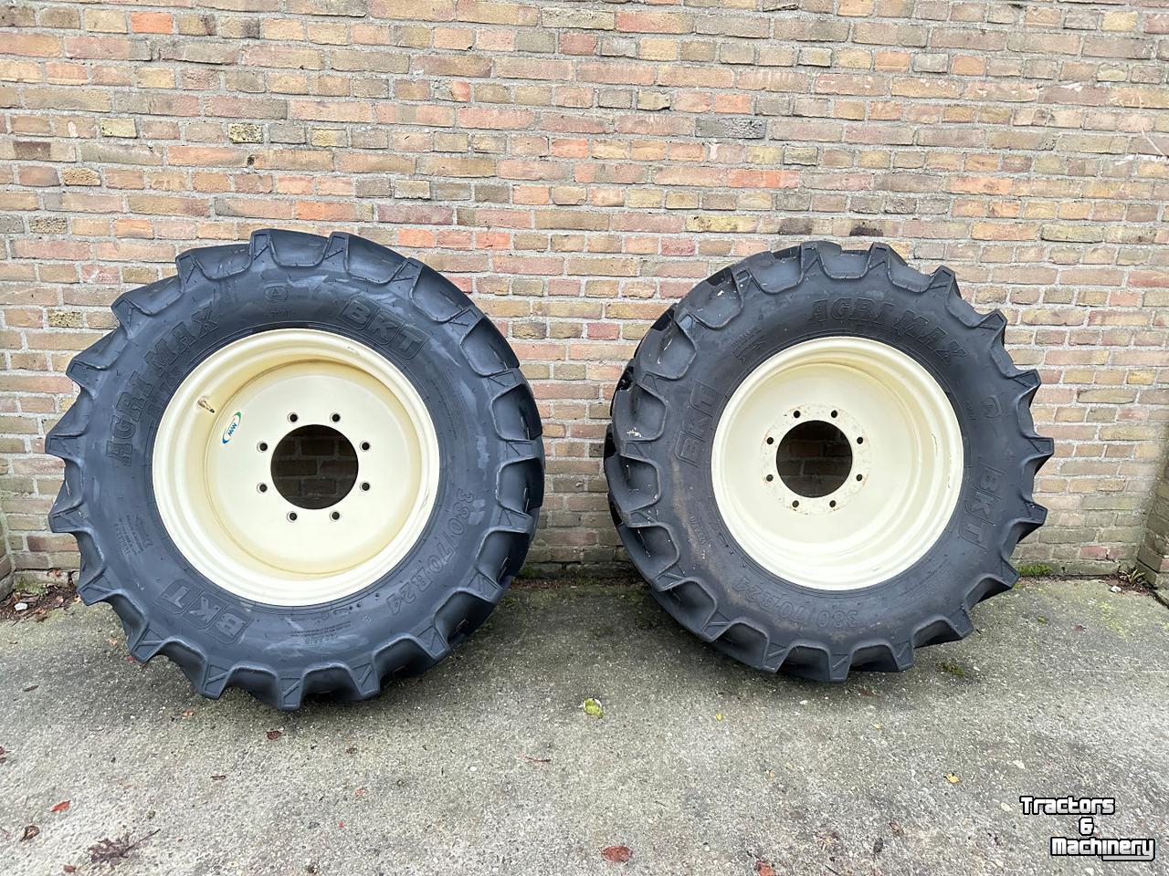 Wielen, Banden, Velgen & Afstandsringen BKT 380/70R24