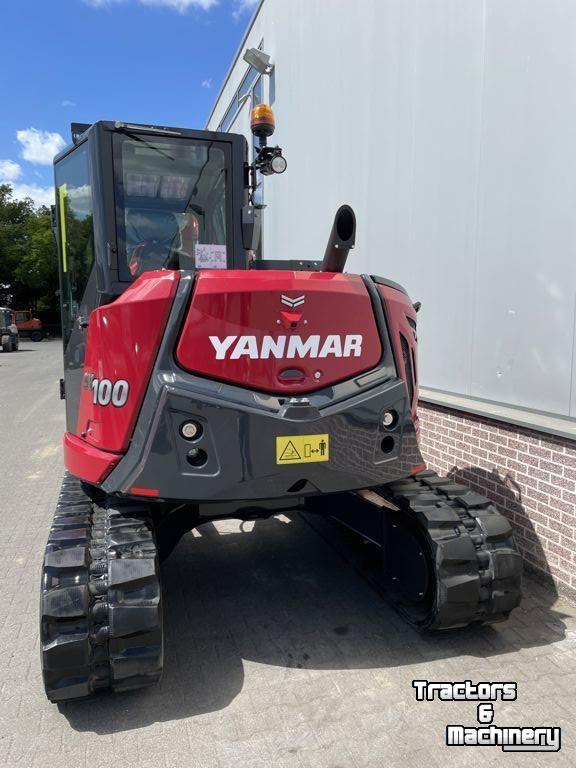 Rupskraan / Graafmachine op rupsen Yanmar SV100-7 2-PB