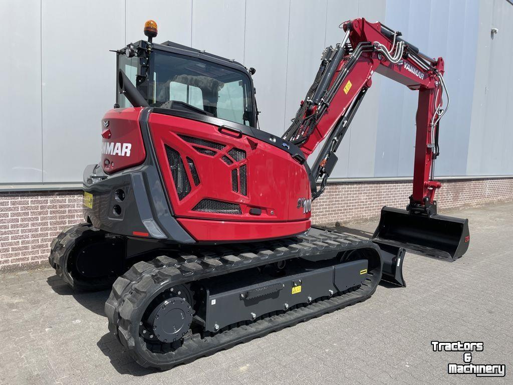Rupskraan / Graafmachine op rupsen Yanmar SV100-7 2-PB