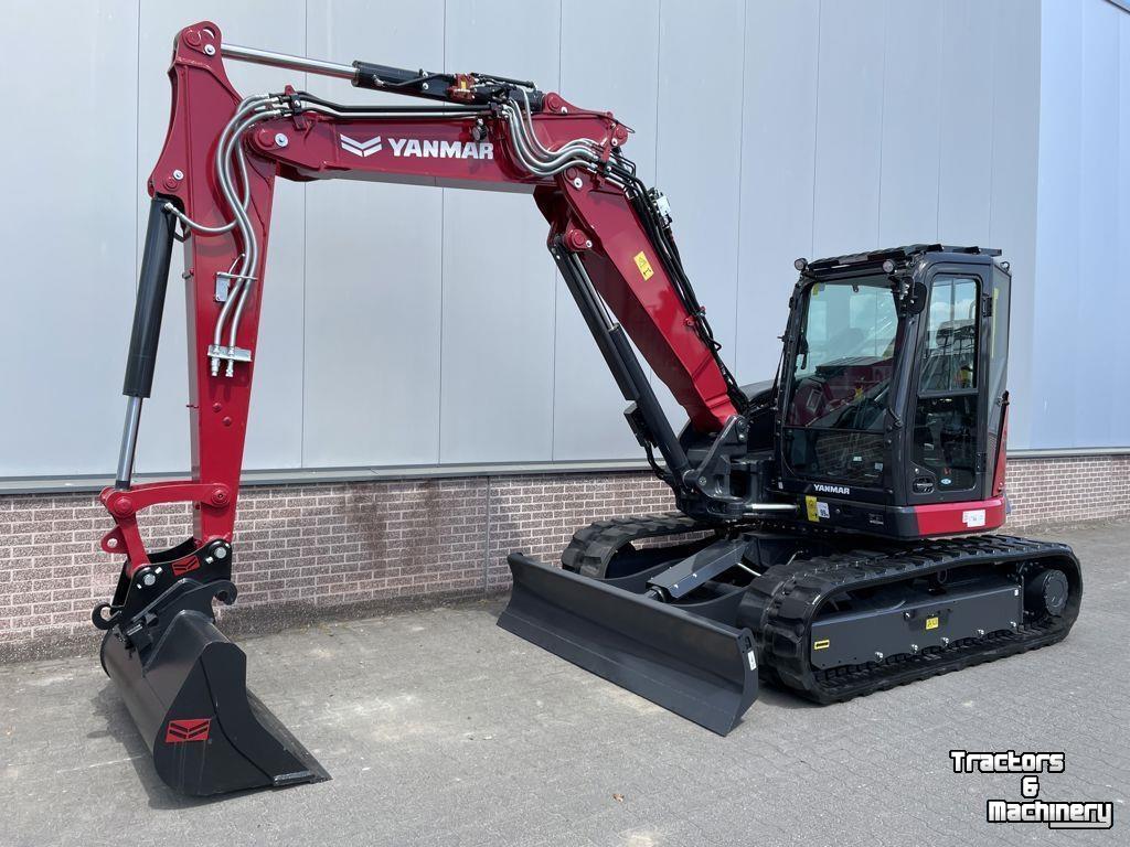 Rupskraan / Graafmachine op rupsen Yanmar SV100-7 2-PB