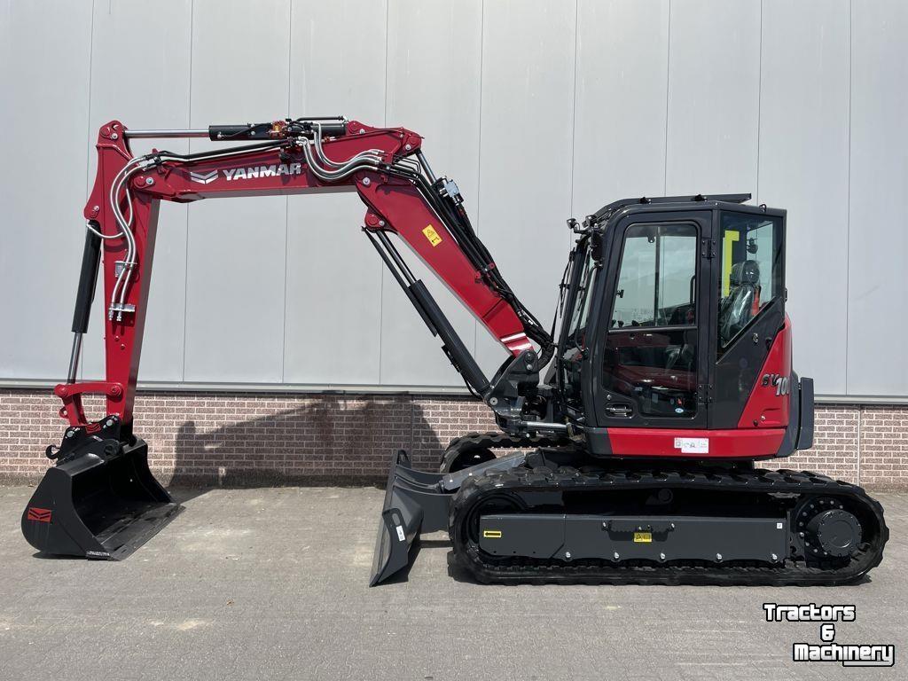 Rupskraan / Graafmachine op rupsen Yanmar SV100-7 2-PB