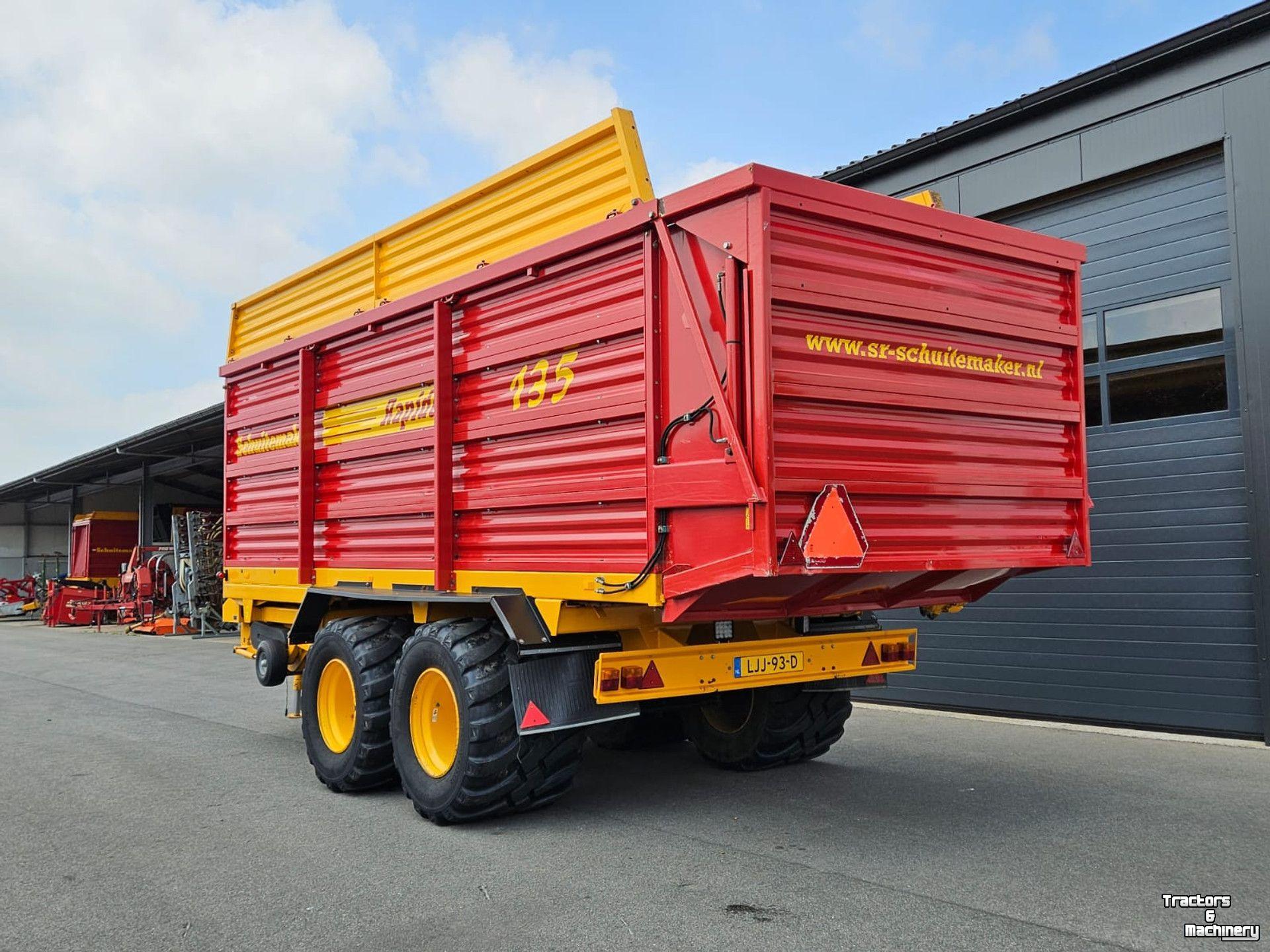 Silagewagen Schuitemaker Rapide 135 opraapwagen/silagewagen