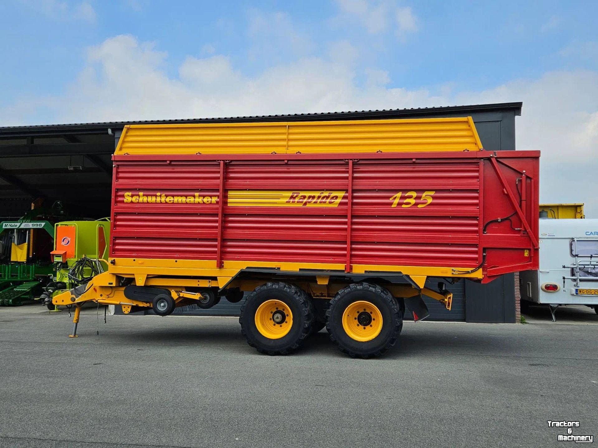 Silagewagen Schuitemaker Rapide 135 opraapwagen/silagewagen