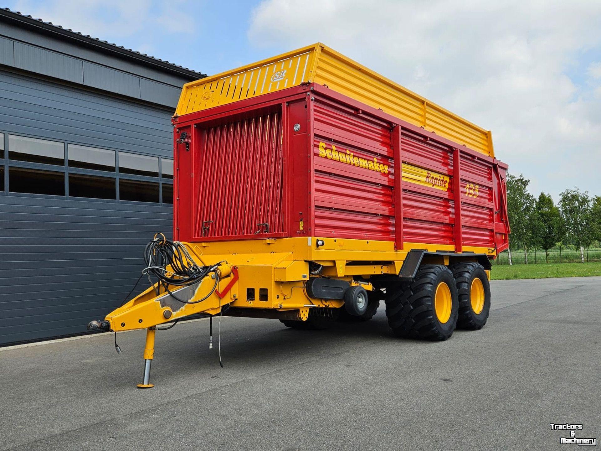 Silagewagen Schuitemaker Rapide 135 opraapwagen/silagewagen