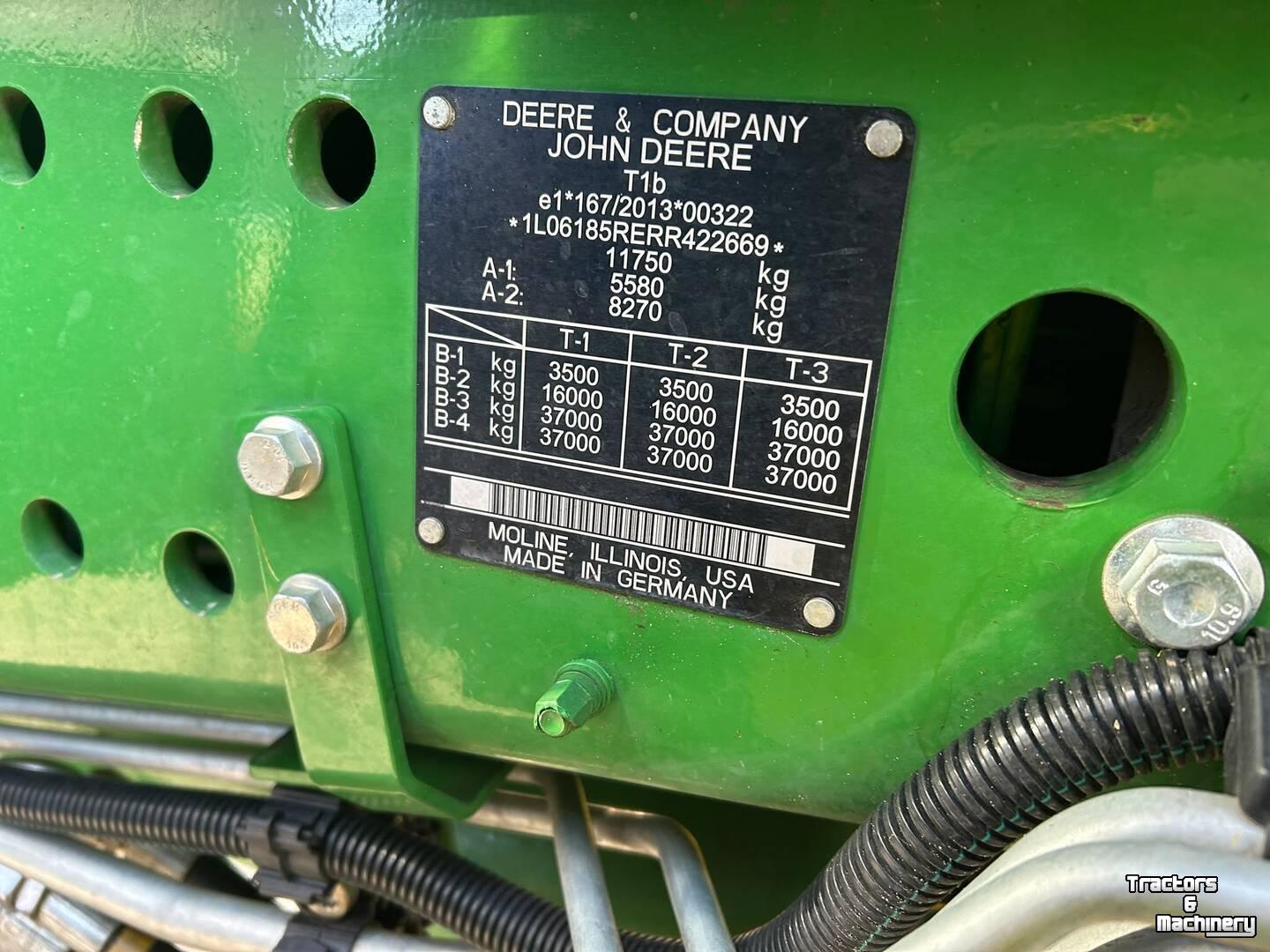Tractor / Trekker John Deere 6R 185
